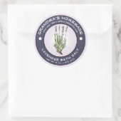 zelfgemaakte badzout label Sjabloon (Tas)