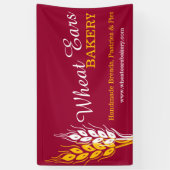 Zelfgemaakte baking business signage banner (Verticaal)
