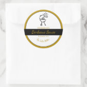 Zelfgemaakte Barbecuesaus BBQ Label (Tas)