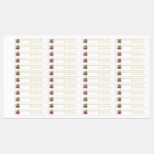 Zelfgemaakte bietenwortel Pickle Thin Label (Vel)