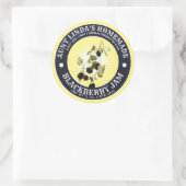 Zelfgemaakte Blackberry Jam Label Sjabloon (Tas)