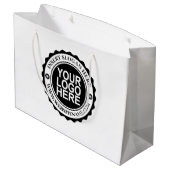 Zelfgemaakte cadeautas met uw bedrijfslogo Groot (Achterkant Gekanteld)
