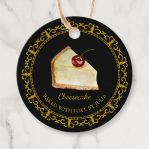  zelfgemaakte cheesecake Hang Label