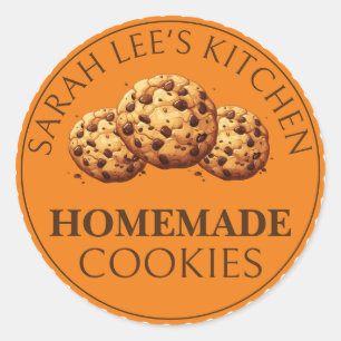 Zelfgemaakte cookies Label Sticker