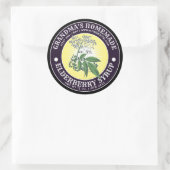 Zelfgemaakte Elderberry Label Sjabloon (Tas)