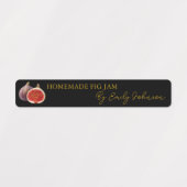 Zelfgemaakte Fig Jam Thin Label (Design 2)
