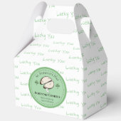 Zelfgemaakte Fortune Cookie St. Patrick's Day Doze Bedankdoosjes (Voorkant)