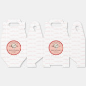 Zelfgemaakte Fortune Cookie Valentijnsdag DIY Boxe Bedankdoosjes (Ongevouwen)