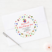 Zelfgemaakte gemengde Berry Jam Canning Label (Envelop)