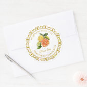 Zelfgemaakte Gemengde Citrus Jam Label L Wit (Envelop)