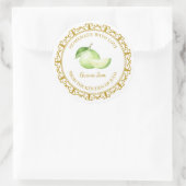 zelfgemaakte guave jam label l wit (Tas)