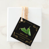  Zelfgemaakte Jalapeno Jelly Square Hang Label (In situ)