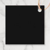  Zelfgemaakte Jalapeno Jelly Square Hang Label (Achterkant)