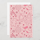 zelfgemaakte kerstkaarten 2025 kaart (Voorkant / Achterkant)