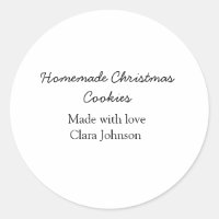 Zelfgemaakte kerstkoekjes gemaakt met liefde voeg