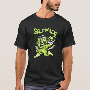 Zelfgemaakte muziek Beer Hoge Og Visionaire Volt 1 T-shirt