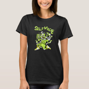 Zelfgemaakte muziek Beer Hoge Og Visionaire Volt 1 T-shirt