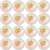 Zelfgemaakte Oranje marmelade inblikken 3 in 16 |  Sticker (Voorkant)