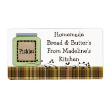 Zelfgemaakte pickle jar labels (aanpassen)