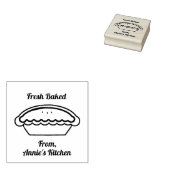 Zelfgemaakte Pies Art Stamp Rubberstempel (Gestempeld)