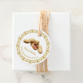 Zelfgemaakte Pindakaas Hang Label l Wit (In situ)