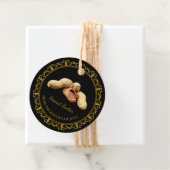  Zelfgemaakte Pindakaas Hang Label l Zwart (In situ)