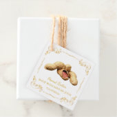 zelfgemaakte pindakaas Square Hang Label (In situ)