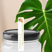 Zelfgemaakte Pindakaas Thin Seal Label