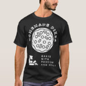 Zelfgemaakte pizza t-shirt (Voorkant)