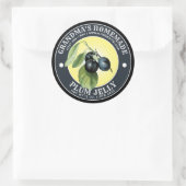  Zelfgemaakte Plum Jelly Label Sjabloon (Tas)