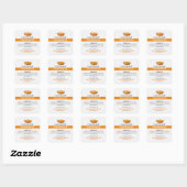 Zelfgemaakte Pompoentaart Label | Herfst Bakken St (Vel)