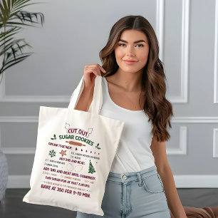 Zelfgemaakte Pompoentaart Recept Kerstcadeau Tote Bag
