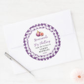 Zelfgemaakte Vijgenchutney Pot Etiket (Envelop)