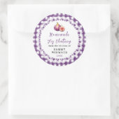 Zelfgemaakte Vijgenchutney Pot Etiket (Tas)