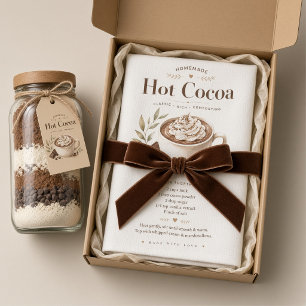 Zelfgemaakte Warme Chocolade Recept Kerstmis Theedoek
