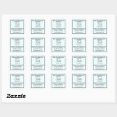 Zelfgemaakte zeep cosmetica label perkament papier (Vel)