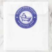 Zelfgemaakte zeep label Sjabloon (Tas)