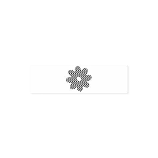 Zelfinkende rubberen stempel (Design)