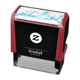 Zelfinkende rubberen stempel