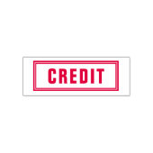 ZELFINKT STEMPEL KANTOOR CREDIT (Design)