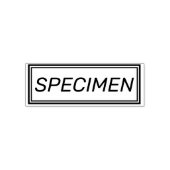 ZELFINKT STEMPEL KANTOORSTEKST (Design)