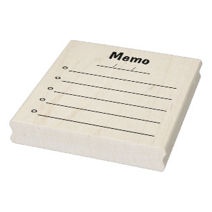 ZELFINKT STEMPEL VOOR KANTOORMEMO