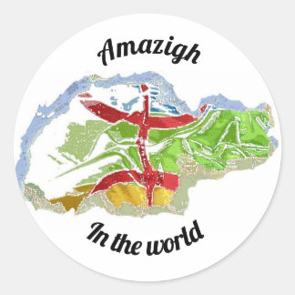 Zelfklevende adder ronde sticker