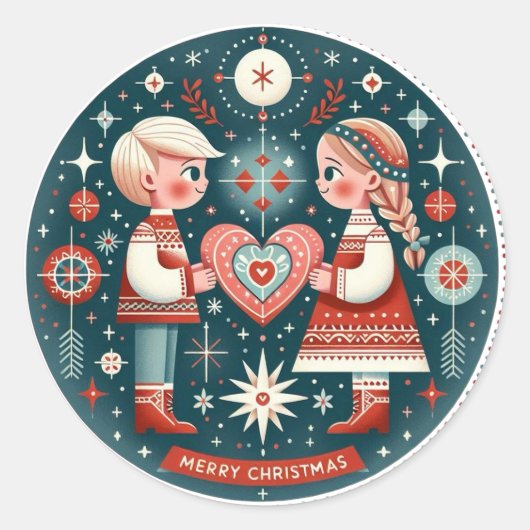 Zelfklever Ronde Sticker (Voorkant)