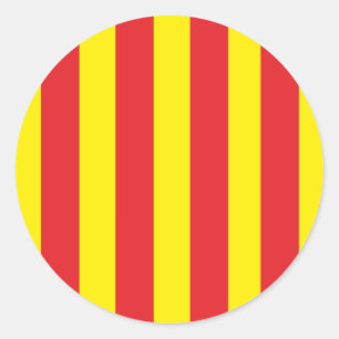 Zelfklever van de Provence Ronde Sticker