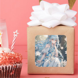 Zelfklever Vierkante Sticker