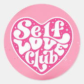 Zelfliefde Club Sticker (Voorkant)