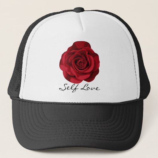 Zelfliefde Hoed Trucker Pet (Voorkant)