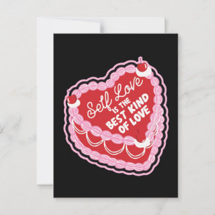 Zelfliefde is de beste vorm van liefde esthetische briefkaart