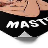 Zelfliefde Level Master Hugger Sticker Poster (Hoek)
